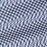 Radius Navy Blue Check White Cuff Collar Oxford Shirt - John Ellies