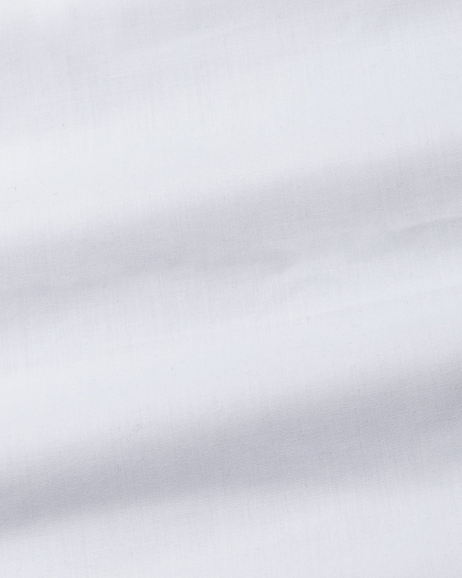 Carter White Plain Premium Cotton Shirt - John Ellies