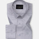 Carter Silver Plain Premium Cotton Shirt - John Ellies