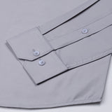 Carter Silver Plain Premium Cotton Shirt - John Ellies