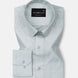 Carter Mint Green Plain Premium Cotton Shirt - John Ellies