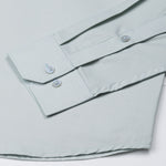 Carter Mint Green Plain Premium Cotton Shirt - John Ellies