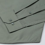 Carter Olive Plain Premium Cotton Shirt - John Ellies