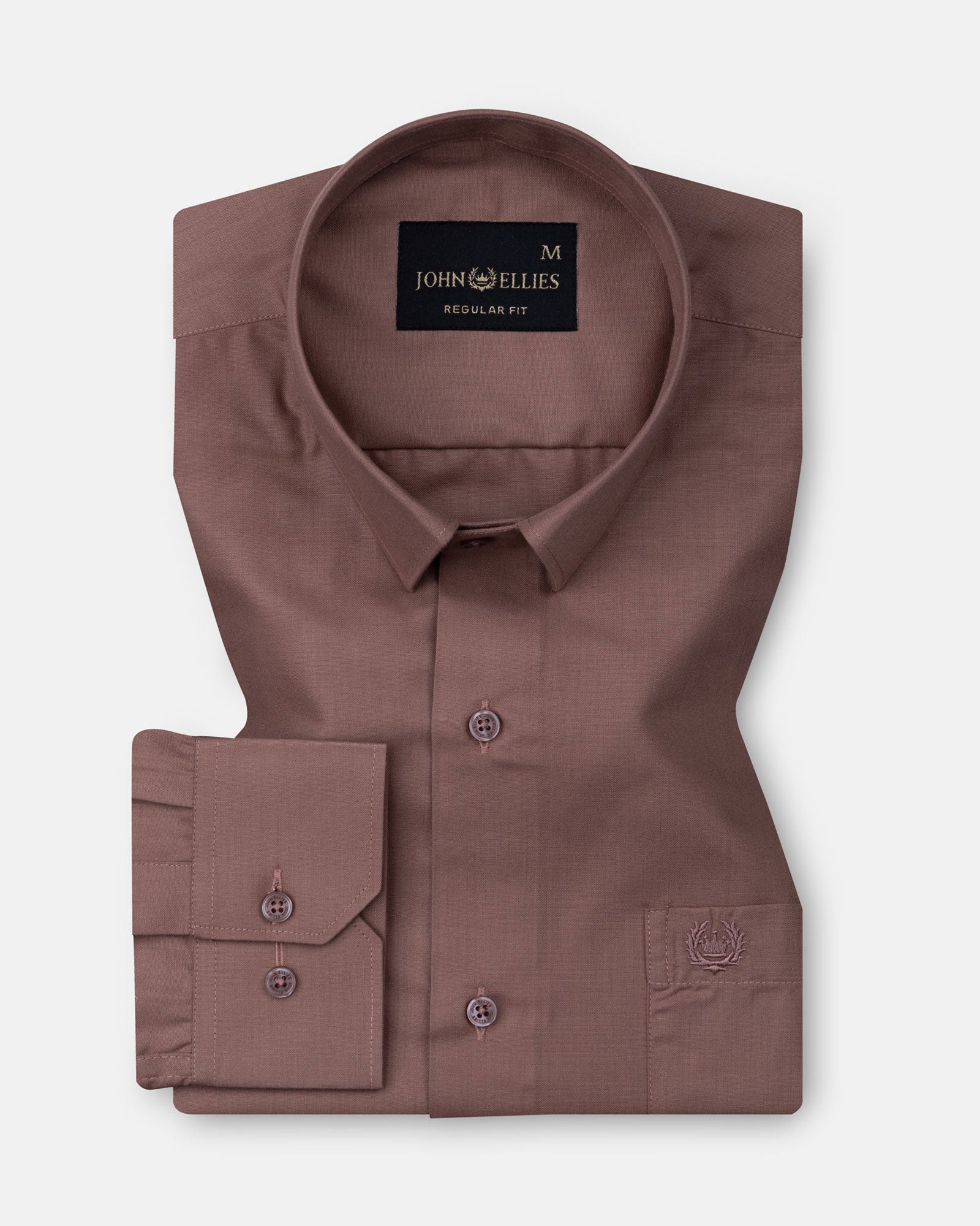 Carter Brown Plain Premium Cotton Shirt - John Ellies