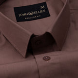 Carter Brown Plain Premium Cotton Shirt - John Ellies