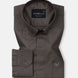 Carter Muted Grey Plain Premium Cotton Shirt - John Ellies