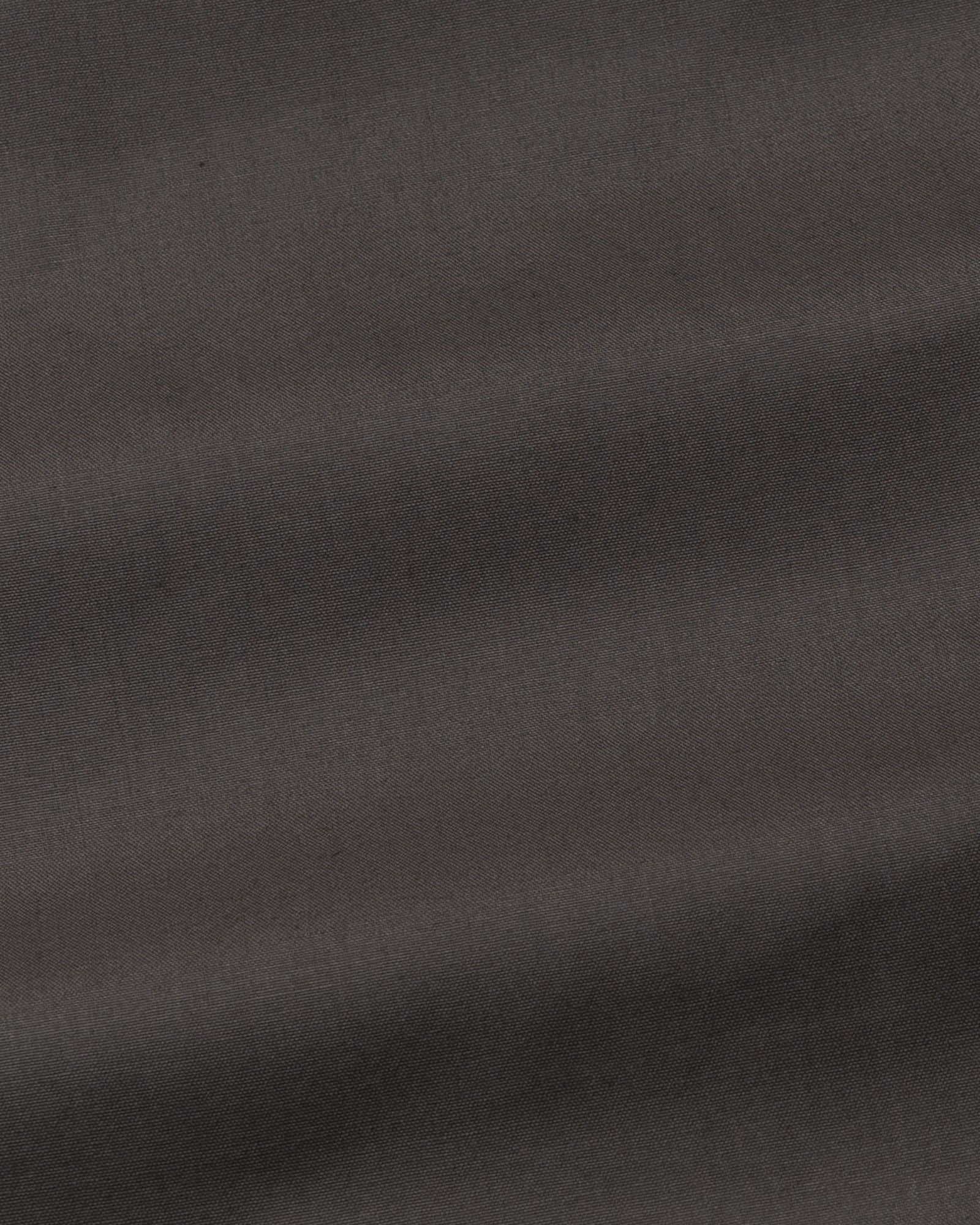 Carter Muted Grey Plain Premium Cotton Shirt - John Ellies