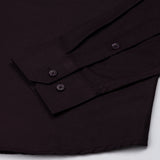 Carter Purple Plain Premium Cotton Shirt - John Ellies