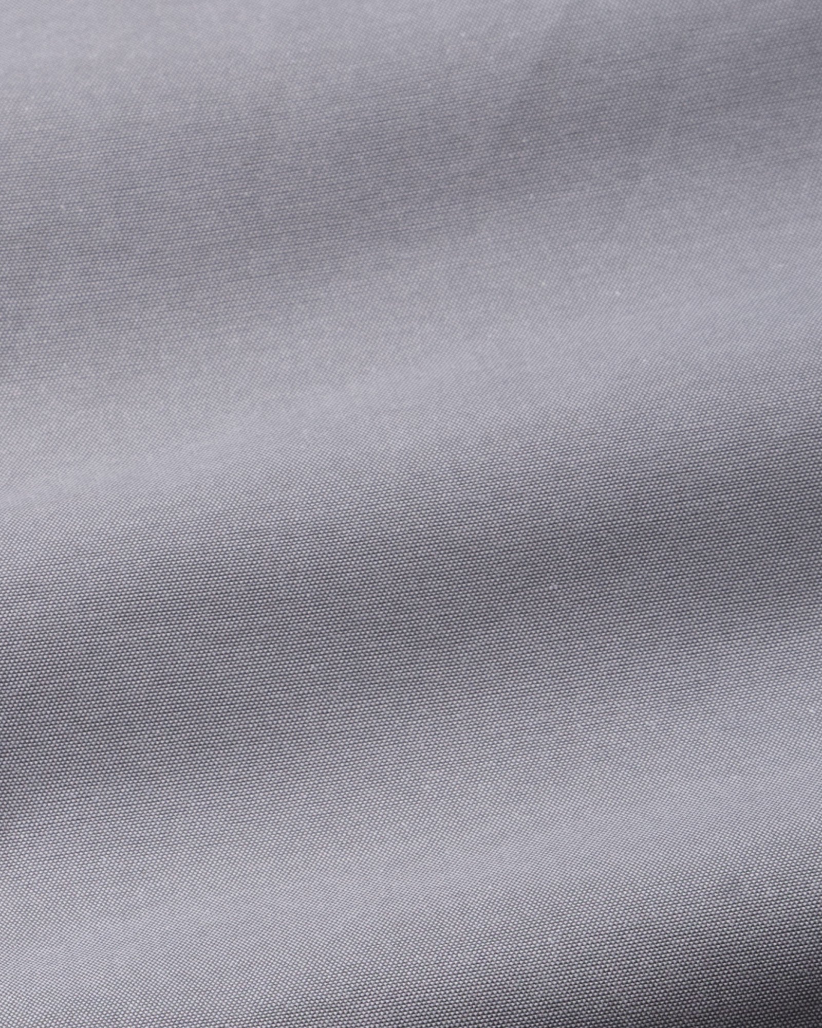 Vicenza Light Grey Plain Oxford Cotton Shirt - John Ellies