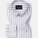 Waker Silver Stripes Oxford Cotton Shirt - John Ellies