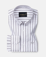 Waker Silver Stripes Oxford Cotton Shirt