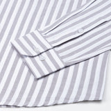 Waker Silver Stripes Oxford Cotton Shirt - John Ellies