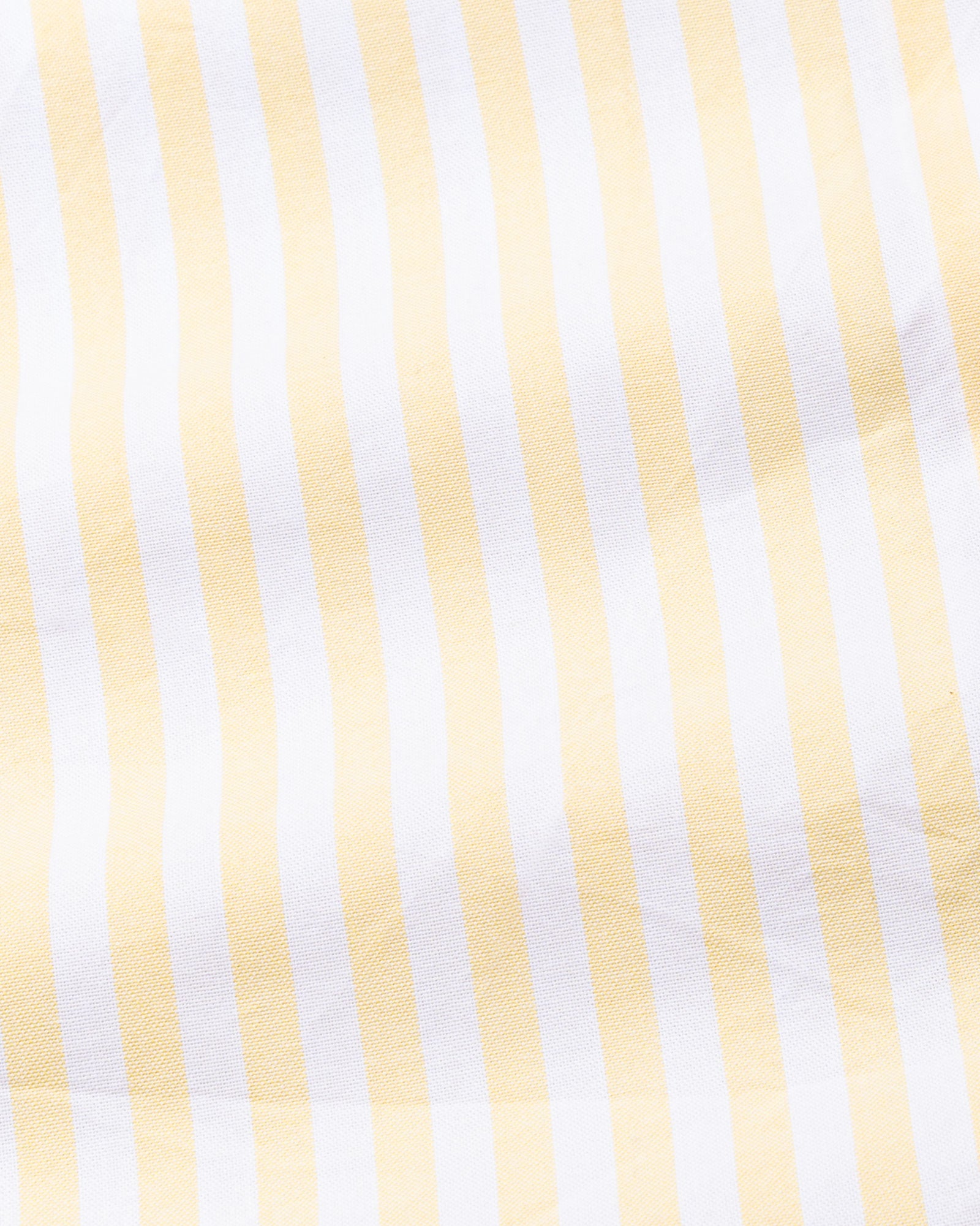 Waker Yellow Stripes Oxford Cotton Shirt - John Ellies