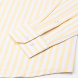 Waker Yellow Stripes Oxford Cotton Shirt - John Ellies
