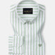 Waker Olive Stripes Oxford Cotton Shirt - John Ellies