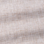 Aence Brown Check Button Down Linen Shirt - John Ellies