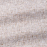 Aence Brown Check Button Down Linen Shirt - John Ellies