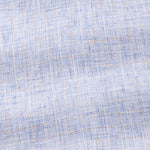 Aence Blue Check Button Down Linen Shirt - John Ellies