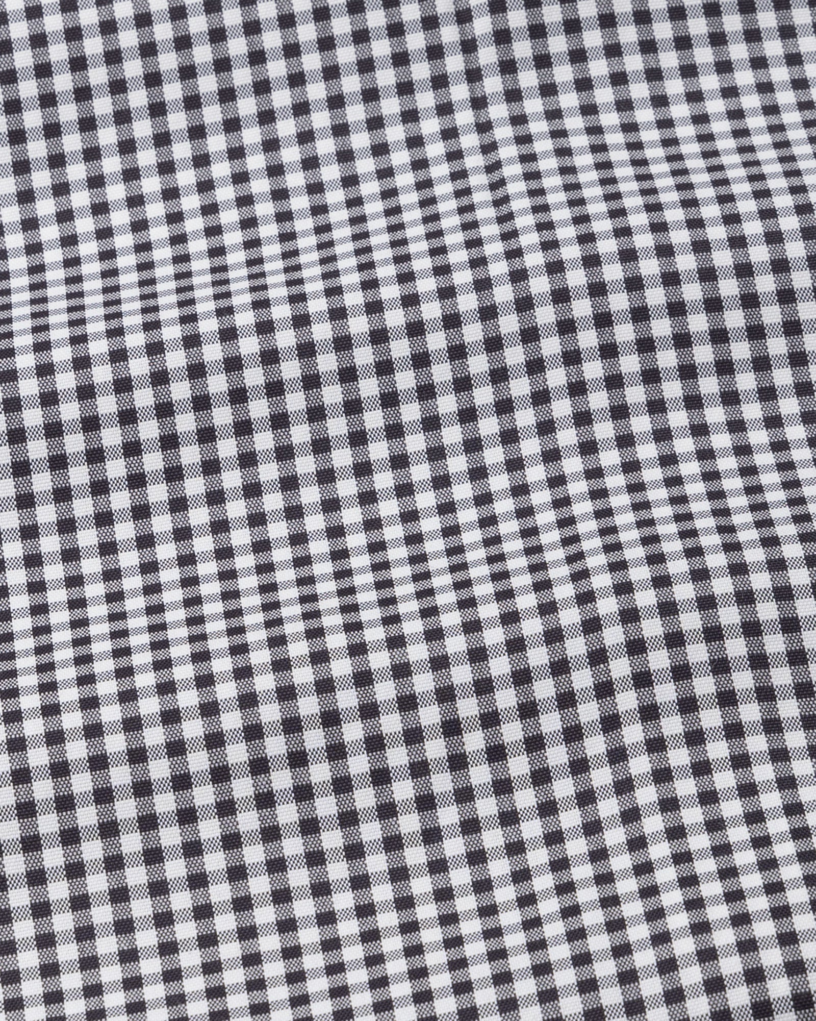 Nefrio Black Check Button Down Oxford Cotton Shirt - John Ellies