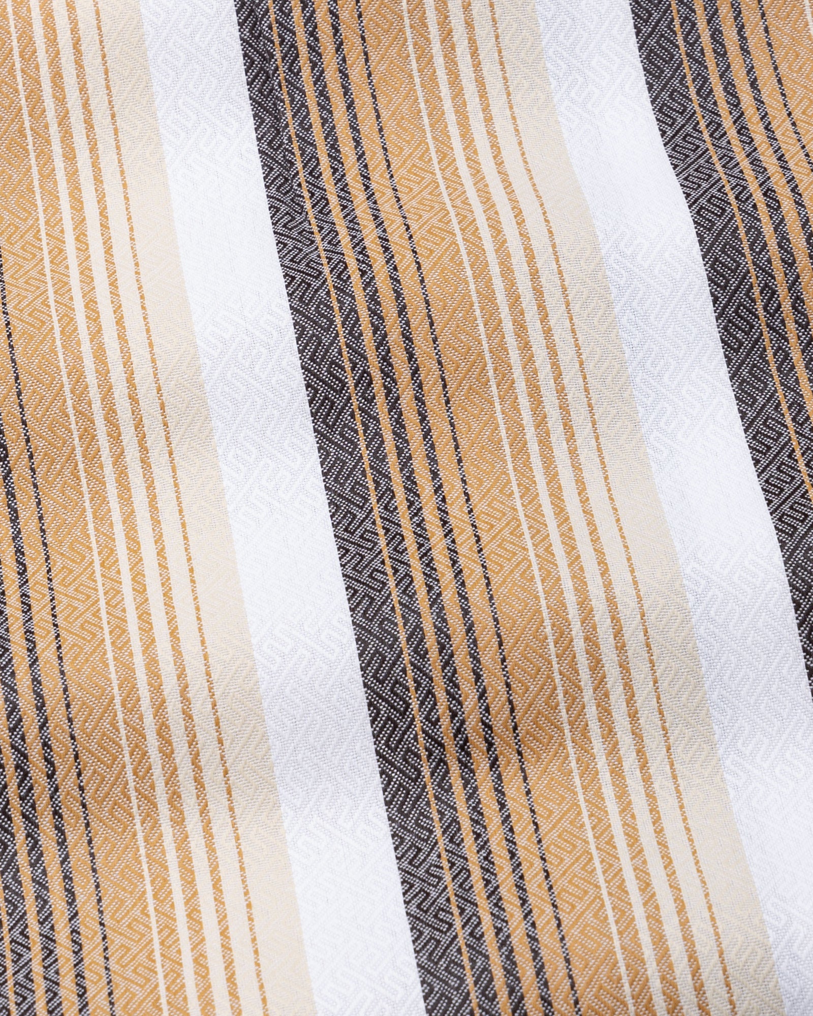 Bermen Beige Stripes Cotton Shirt - John Ellies
