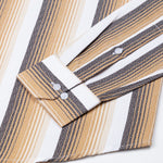 Bermen Beige Stripes Cotton Shirt - John Ellies