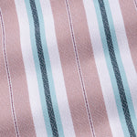 Bermen Salmon Pink Stripes Cotton Shirt - John Ellies