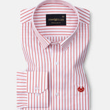 Falker Red Stripes Cotton Shirt