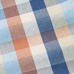 Herens Navy Blue Madras Check Cotton Shirt - John Ellies