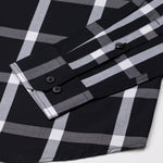 Herens Black Buffalo Check Cotton Shirt - John Ellies