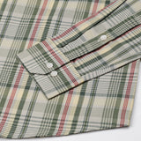 Herens Olive Tartan Check Cotton Shirt - John Ellies