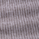 Marque Brown White Cuff Collar Stripes Linen Shirt - John Ellies