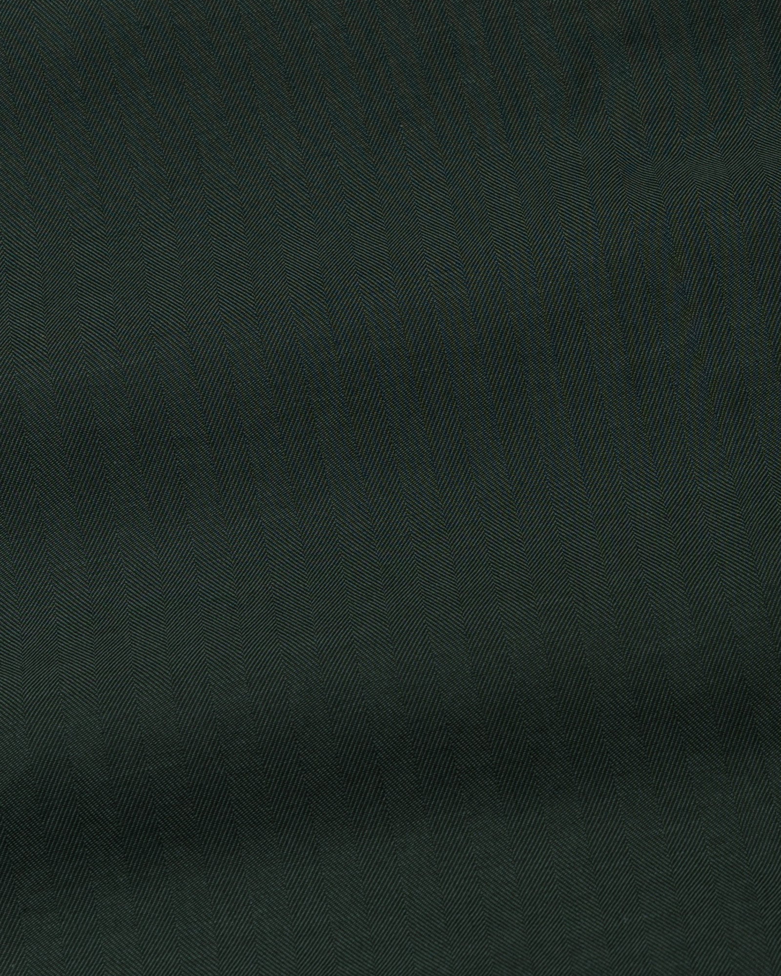 Amster Green Herringbone Plain Cotton Shirt - John Ellies