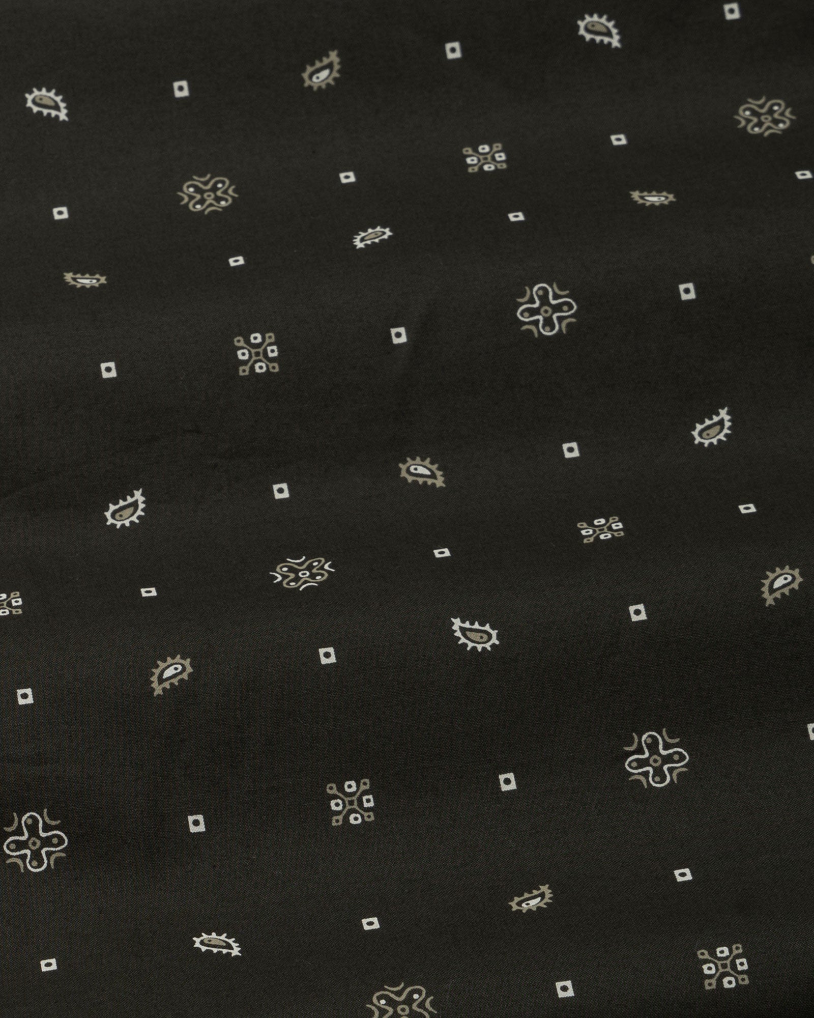 Merger Green Printed Cotton Shirt - John Ellies