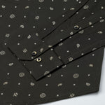Merger Green Printed Cotton Shirt - John Ellies