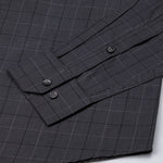 Santh Black Wales Check Cotton Shirt - John Ellies