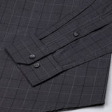 Santh Black Wales Check Cotton Shirt - John Ellies