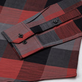 Santh Red & Black Buffalo Check Cotton Shirt - John Ellies