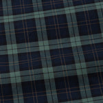 Santh Green & Navy Blue Tartan Check Cotton Shirt - John Ellies