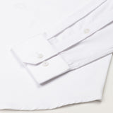 Rezos White Plain Premium Cotton Shirt - John Ellies