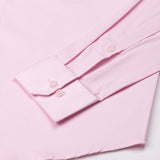 Rezos Pink Plain Premium Cotton Shirt - John Ellies