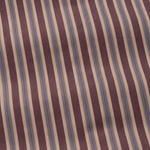 Hervals Beige & Brown Stripes Cotton Shirt - John Ellies