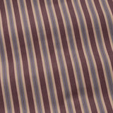 Hervals Beige & Brown Stripes Cotton Shirt - John Ellies