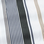 Hervals Green Stripes Cotton Shirt - John Ellies