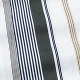 Hervals Green Stripes Cotton Shirt - John Ellies