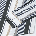 Hervals Green Stripes Cotton Shirt - John Ellies