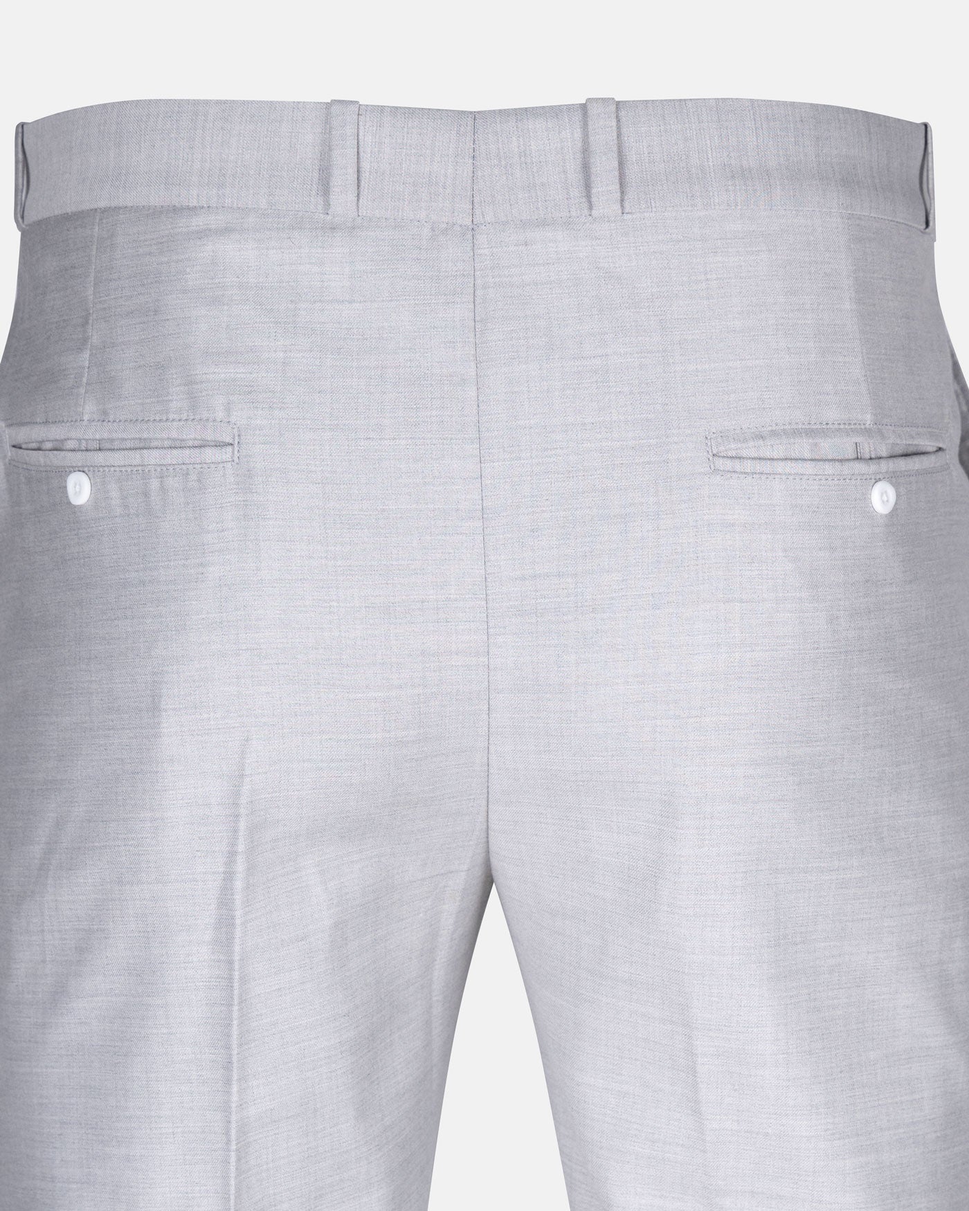 Crestline Silver Normal Fit Cotton Pant - John Ellies