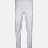 Crestline Silver Normal Fit Cotton Pant - John Ellies