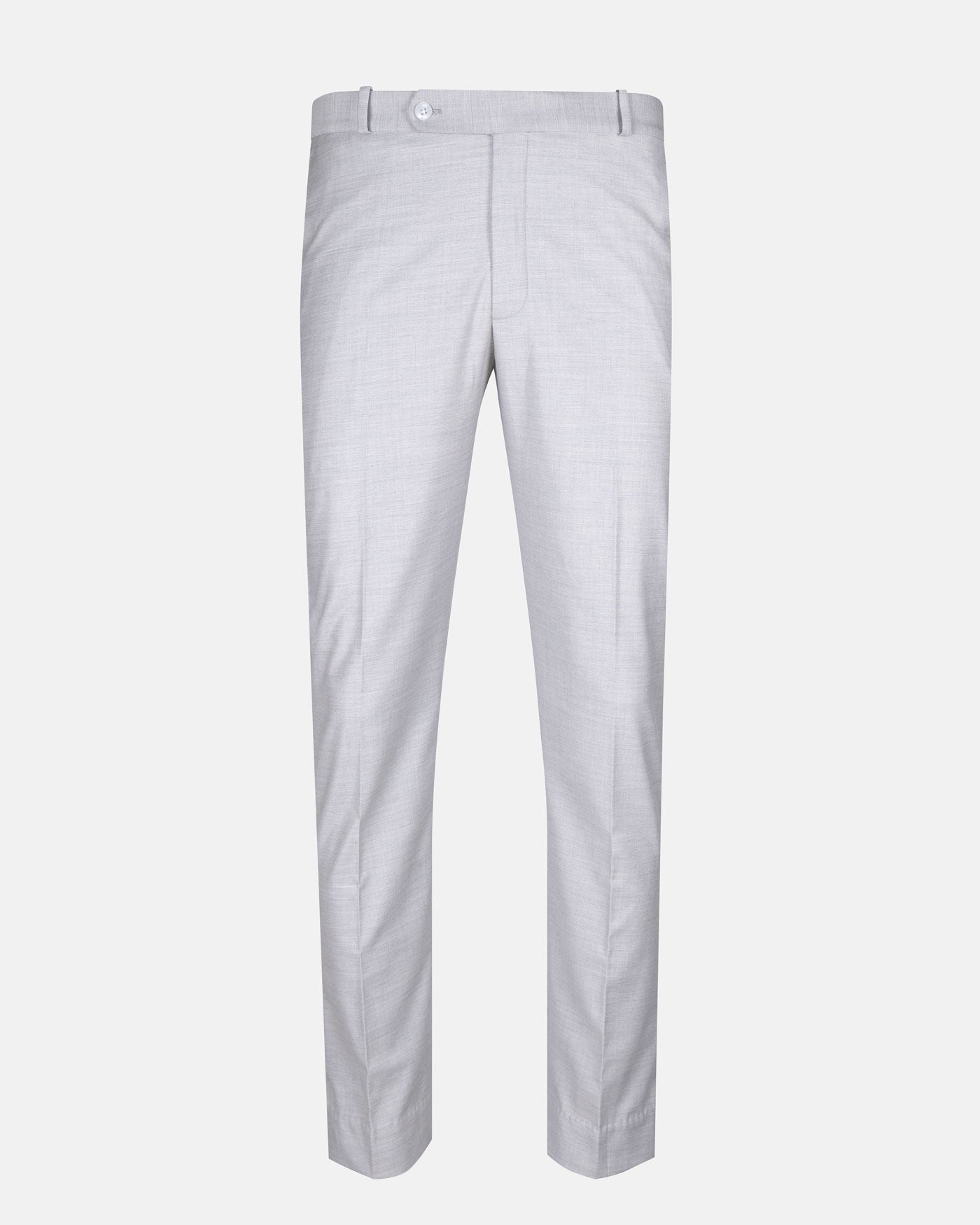 Crestline Silver Normal Fit Cotton Pant - John Ellies