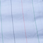 Hervals Powder Blue Stripes Cotton Shirt - John Ellies