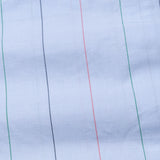 Hervals Powder Blue Stripes Cotton Shirt - John Ellies